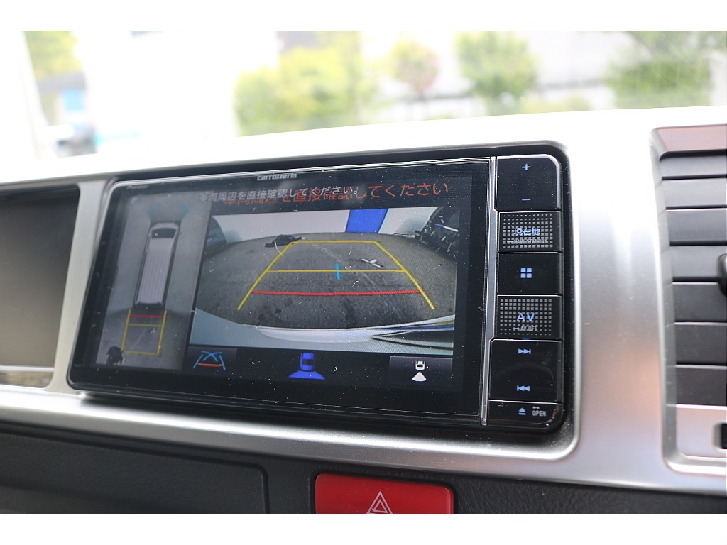 バックカメラ＆パノラミックビューモニター連動！