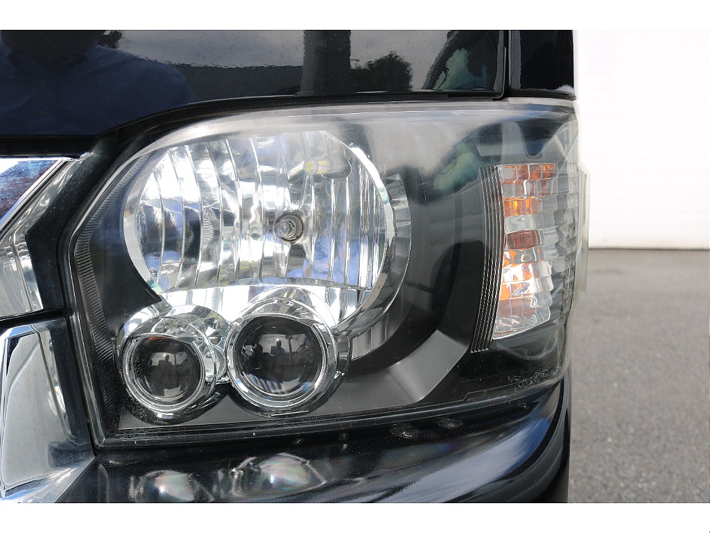 LEDヘッドライト！インナーブラック施工！