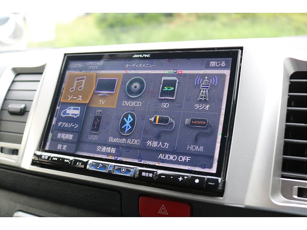 トヨタ&nbsp;ハイエースバン&nbsp;5D2.0スーパーGLダークプライムⅡロング&nbsp;下取り直販 ワンオーナー車&nbsp;東京都の詳細画像&nbsp;その11