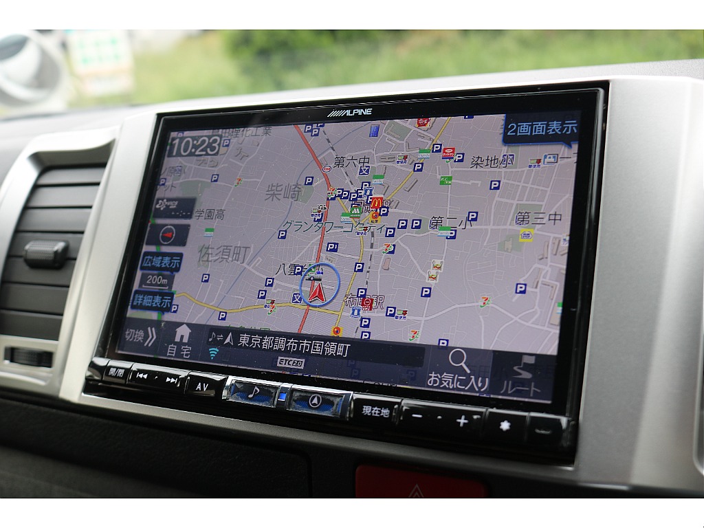 トヨタ&nbsp;ハイエースバン&nbsp;5D2.0スーパーGLダークプライムⅡロング&nbsp;下取り直販 ワンオーナー車&nbsp;東京都の詳細画像&nbsp;その9