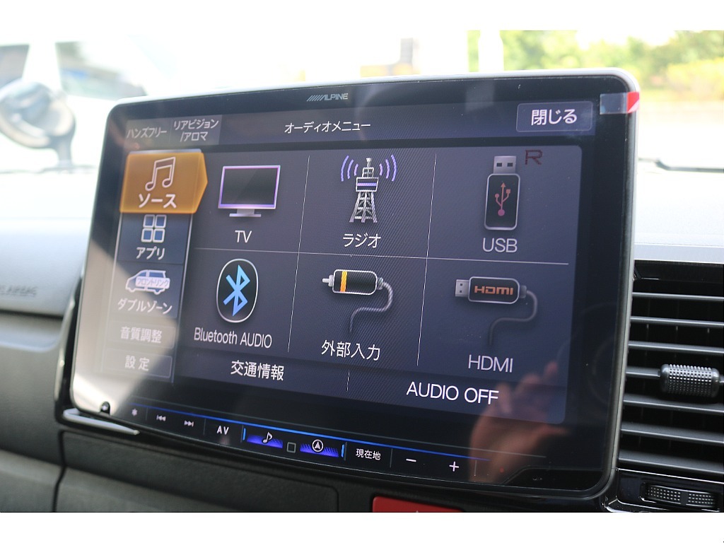 新品アルパインBIG-X11インチナビ(メカレス)！