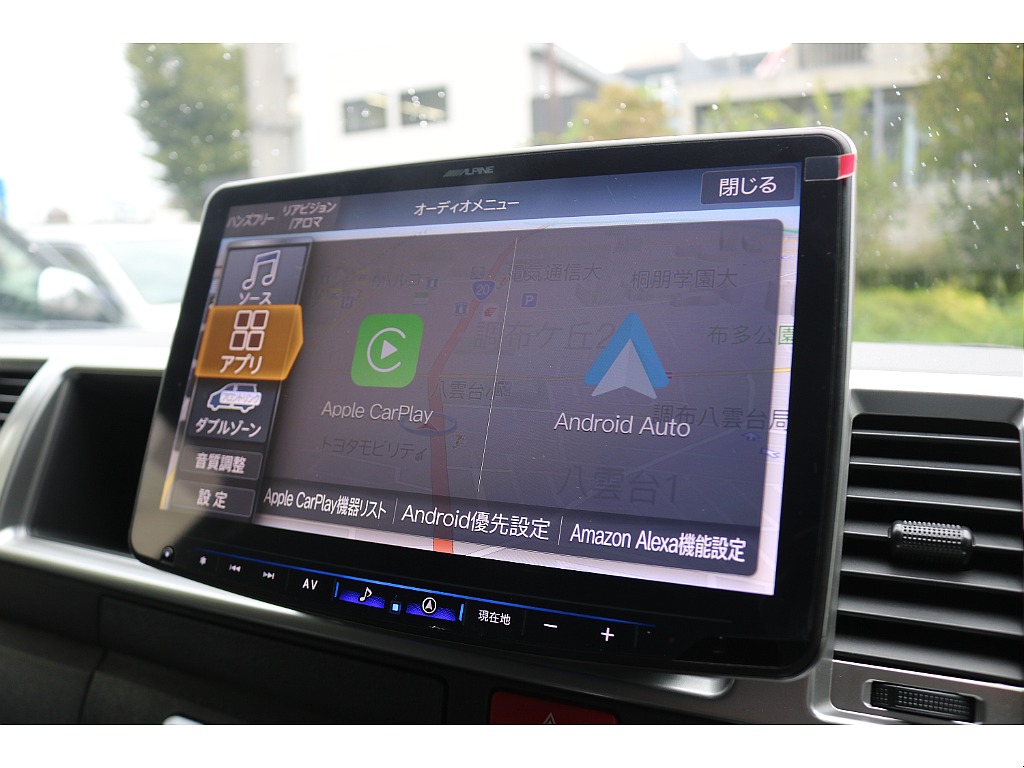 Apple Car Play＆Android Autoも使用可能です！