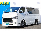 トヨタ&nbsp;ハイエースバン&nbsp;5D2.0スーパーGLダークプライムⅡロング&nbsp;FLEXフルエアロ&nbsp;東京都