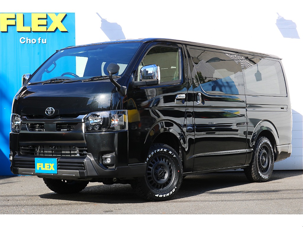 トヨタ&nbsp;ハイエースバン&nbsp;5D2.8DTスーパーGLダークプライムS L 4WD&nbsp;登録済み未使用車&nbsp;東京都