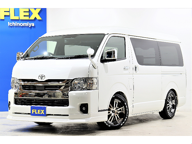 新車ハイエースVディーゼル２WDBIG-X１１ダブルナビベッドキットパッケージの完成