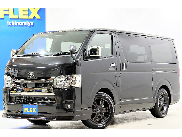 新車ハイエースVダークプライムⅡガソリン２WD