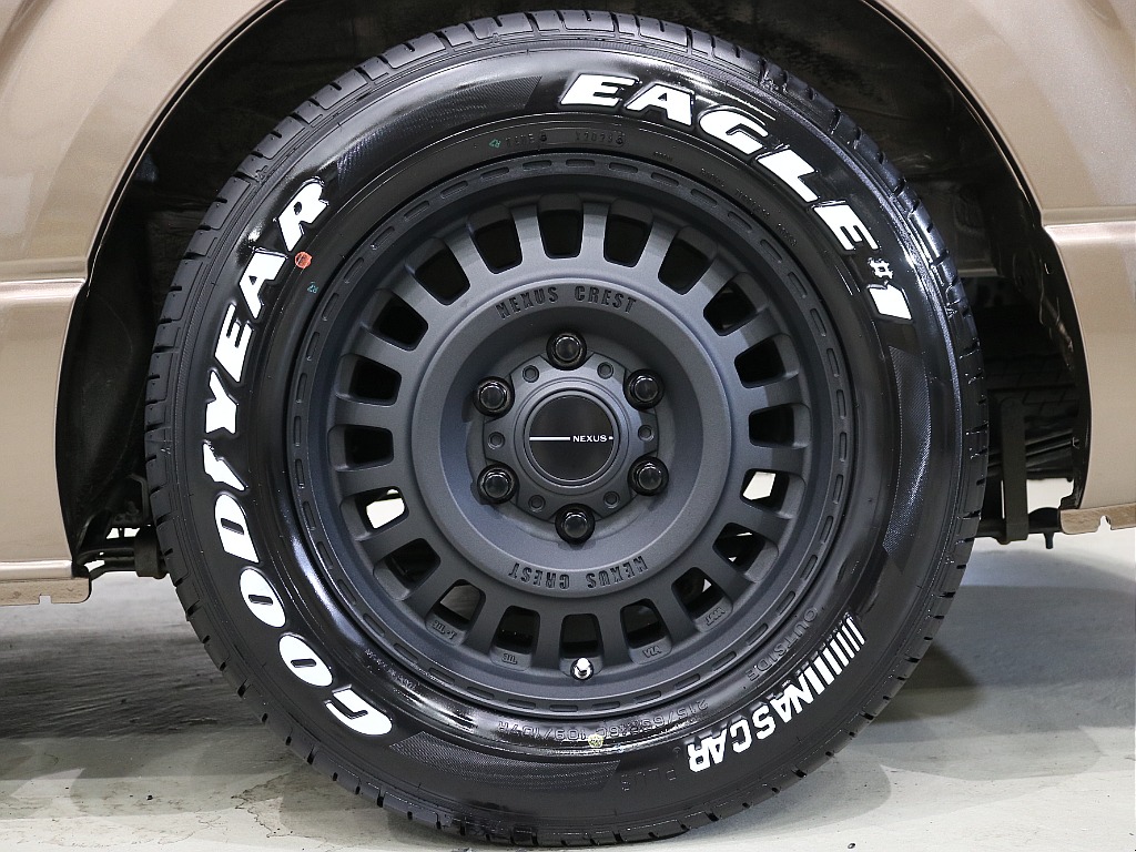 ナスカータイヤ１６インチ/NEXUS CREST BLACK 16インチホイール