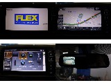 アルパイン製7インチナビ/バックミラーミラー内蔵型