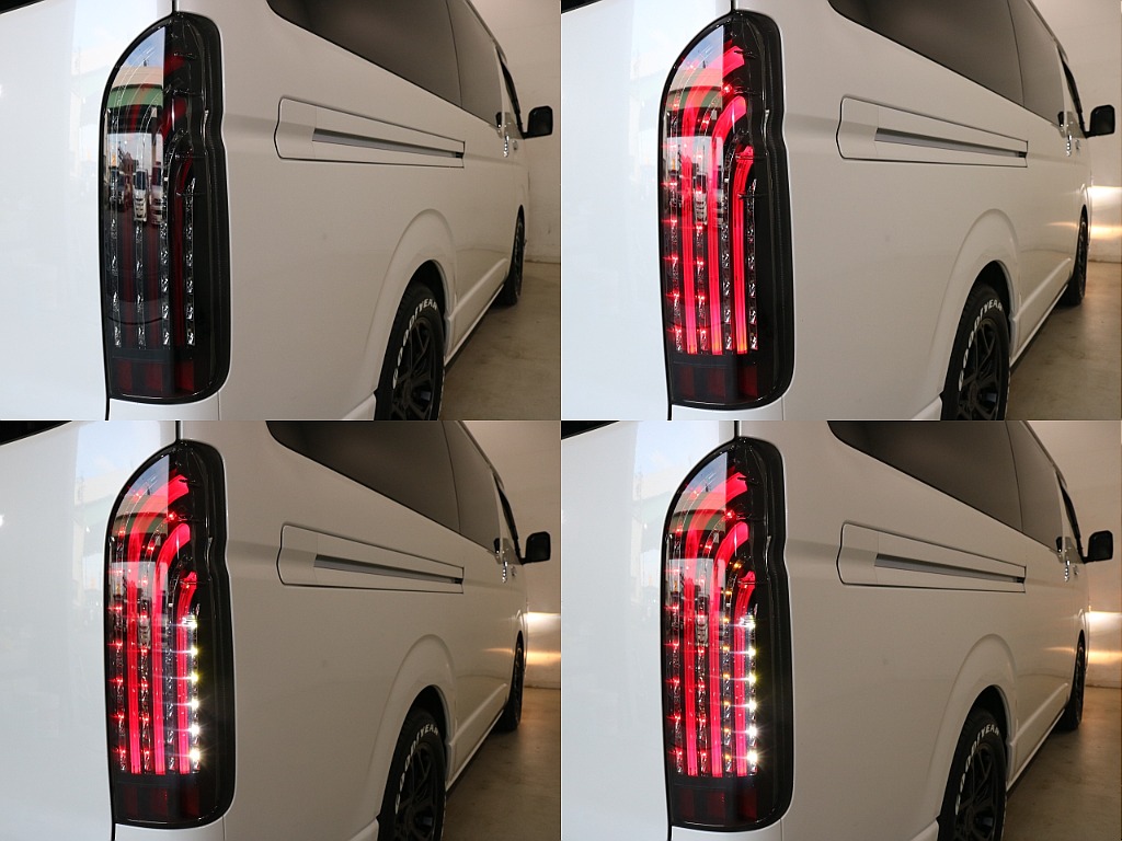 煌レッドLEDテールランプ