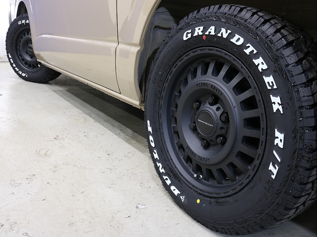 FLEX ネクサスクレスト 16インチAW/DUNROP グラントレック