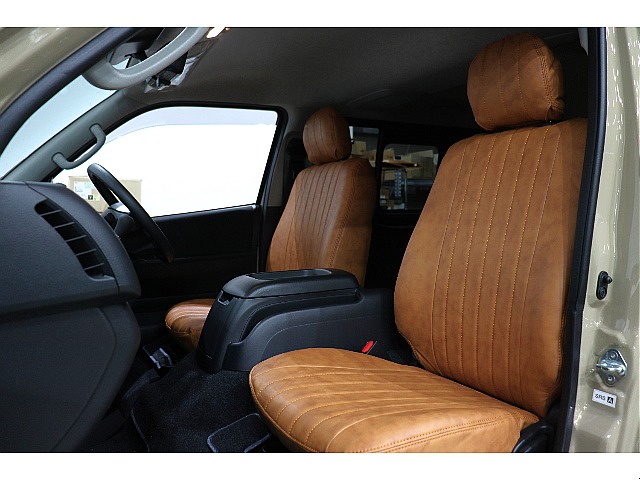 助手席側/FLEX シートカバー キャメル