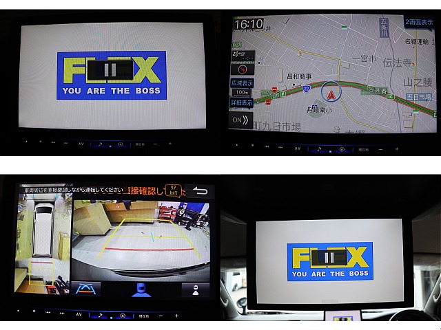 アルパインBIGX11インチナビ/アルパイン12.8インチフリップダウンモニター