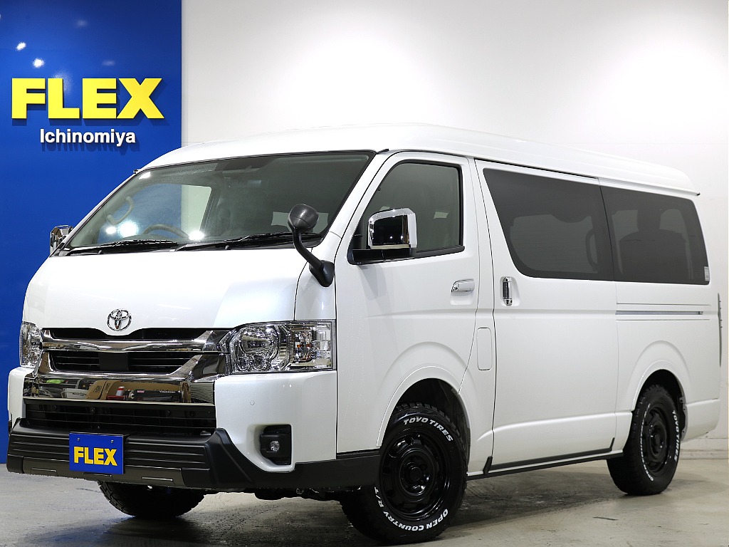 トヨタ&nbsp;ハイエース&nbsp;ワゴン2.7GLロング ミドルルーフ 4WD&nbsp;パーキングサポート&nbsp;愛知県