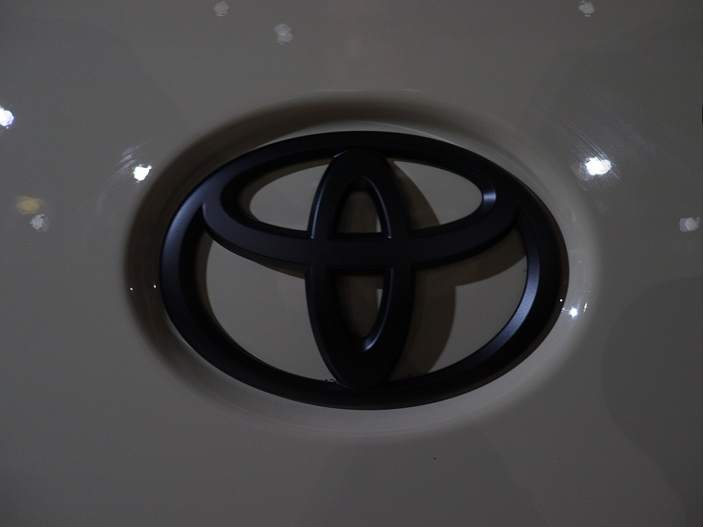 エンブレム マットブラック塗装