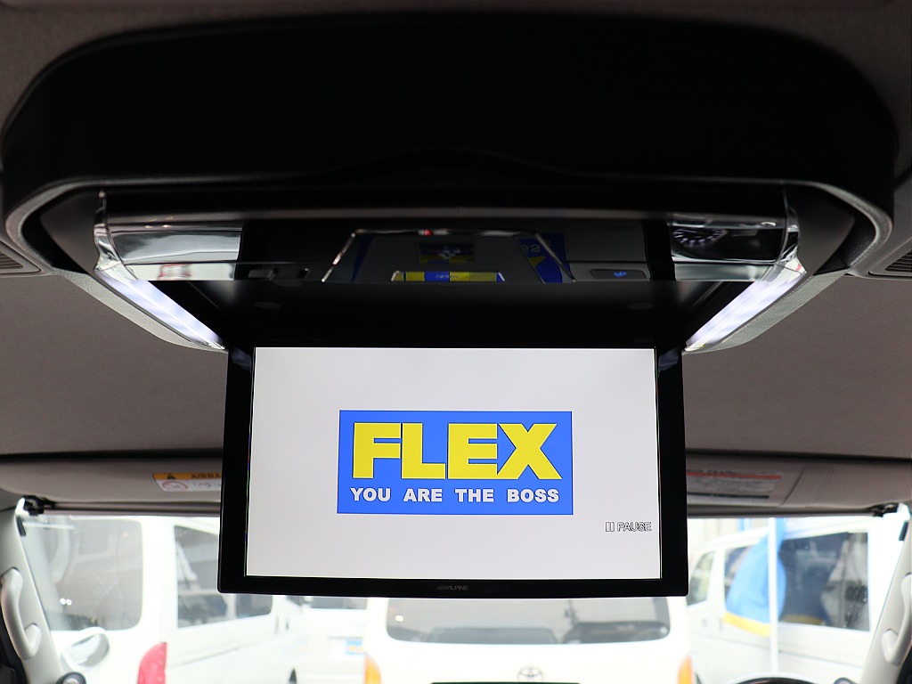 アルパイン 12.8インチ後席モニター