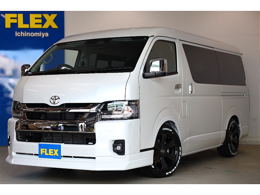 トヨタ&nbsp;ハイエース&nbsp;ワゴン2.7GLロング ミドルルーフ&nbsp;パーキングサポート&nbsp;愛知県