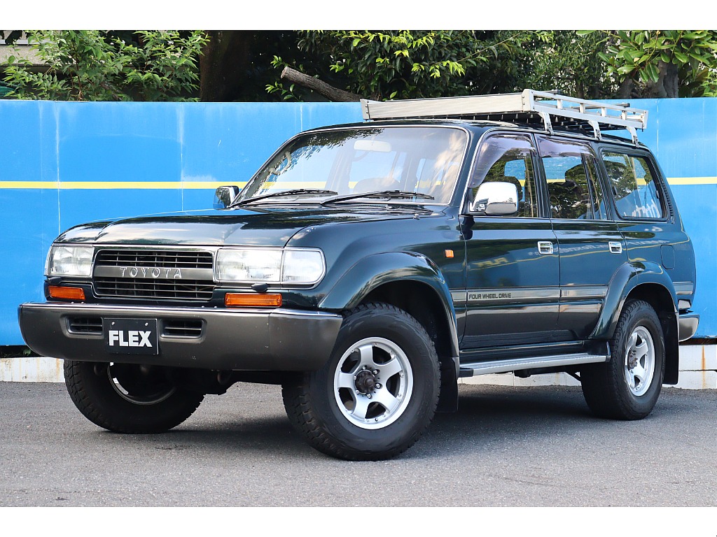 トヨタ ランドクルーザー80 4.5VX 4WD 純正グリーン 東京都