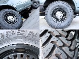 タイヤはTOYOタイヤ「OPEN COUNTRY」255/85/16のM/Tを履いてます。