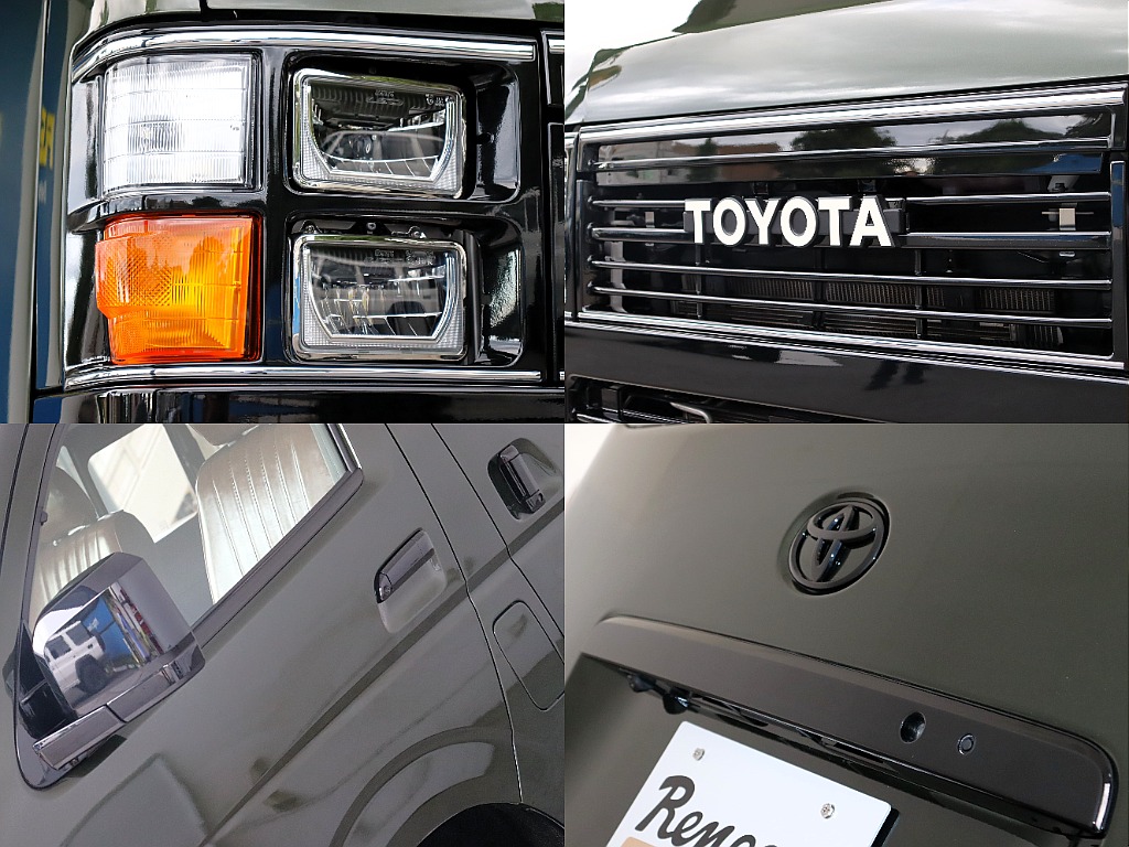角目ヘッドライトがLED仕様ですので、夜間の走行もご安心して運転ができます！