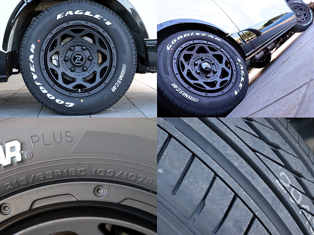 大人気　Goodyearのナスカータイヤを装備！