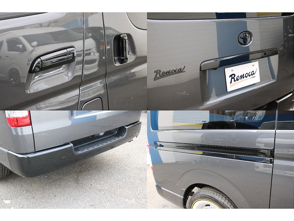 メッキ部分ブラック塗装！