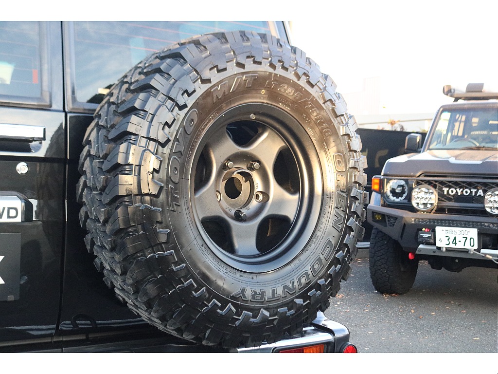 背面タイヤも揃っており統一感◎