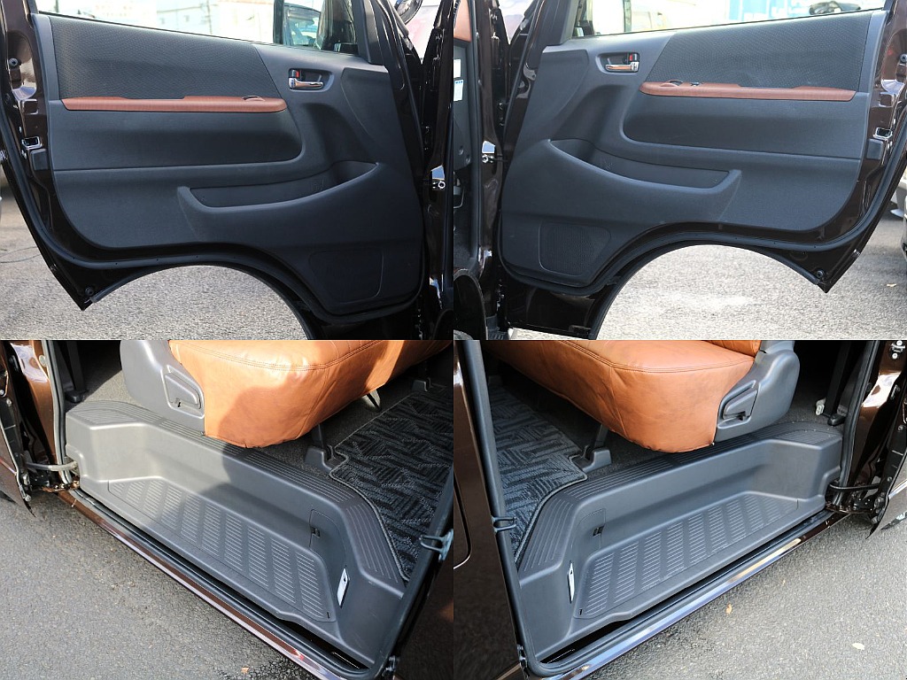 室内は専門のルームクリーニング施工済みです！小さなお子様連れのご家族様も安心してお乗りいただけます！外せる部品は外し、特殊洗剤＆専門用品で可能な限り汚れや使用感は除去します♪