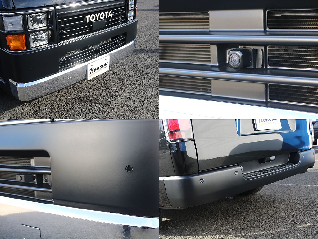 フロントカメラやクリアランスソナーなど安全装備もバッチリ！運転も安心ですね♪