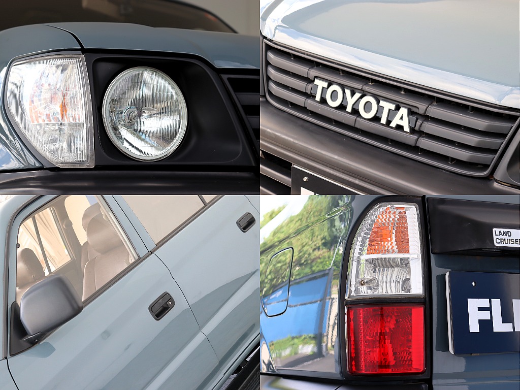 マットブラックの丸目とアンヴィルグレーが目を惹く一台となっております！