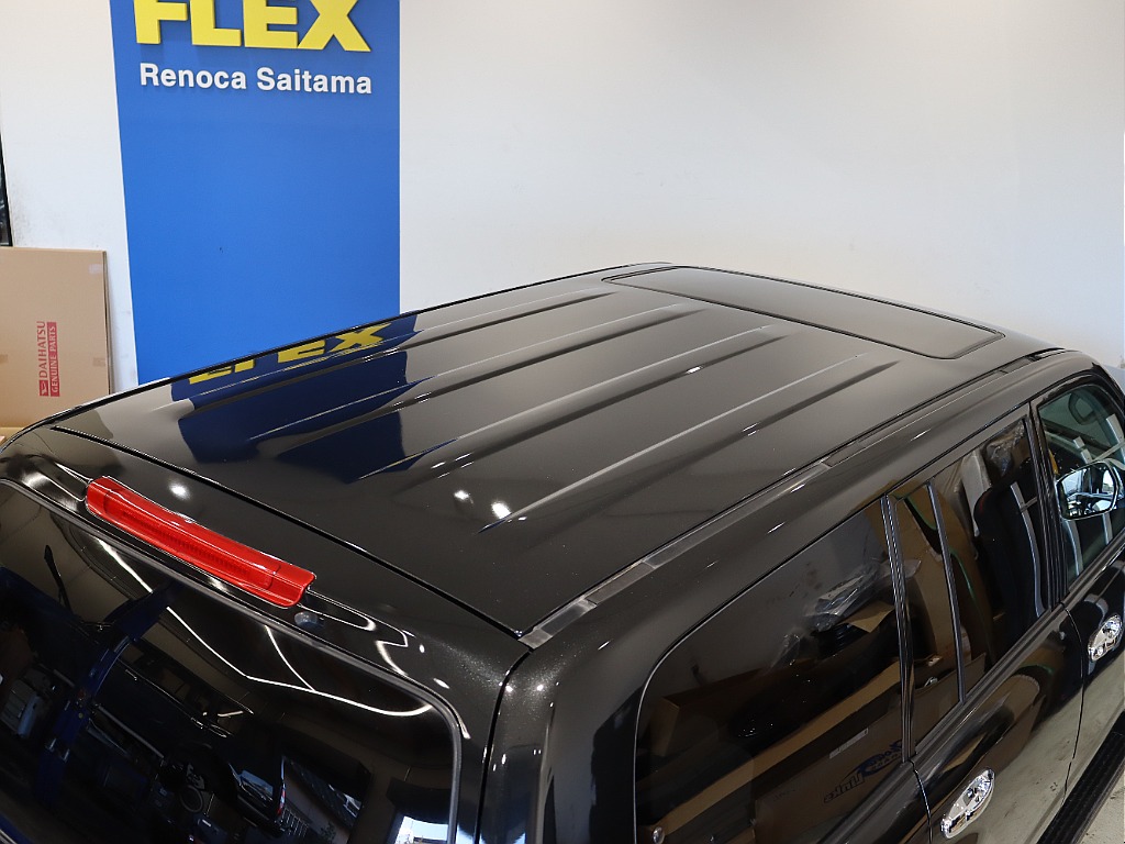 レクサス　グラファイトブラックガラスフレークにペイント済み♪