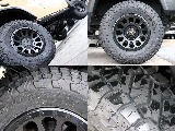 TOYO OPEN COUNTRY　R/T TRAILタイヤを装備！角ばった車体とゴツゴツしたタイヤが堪りません！