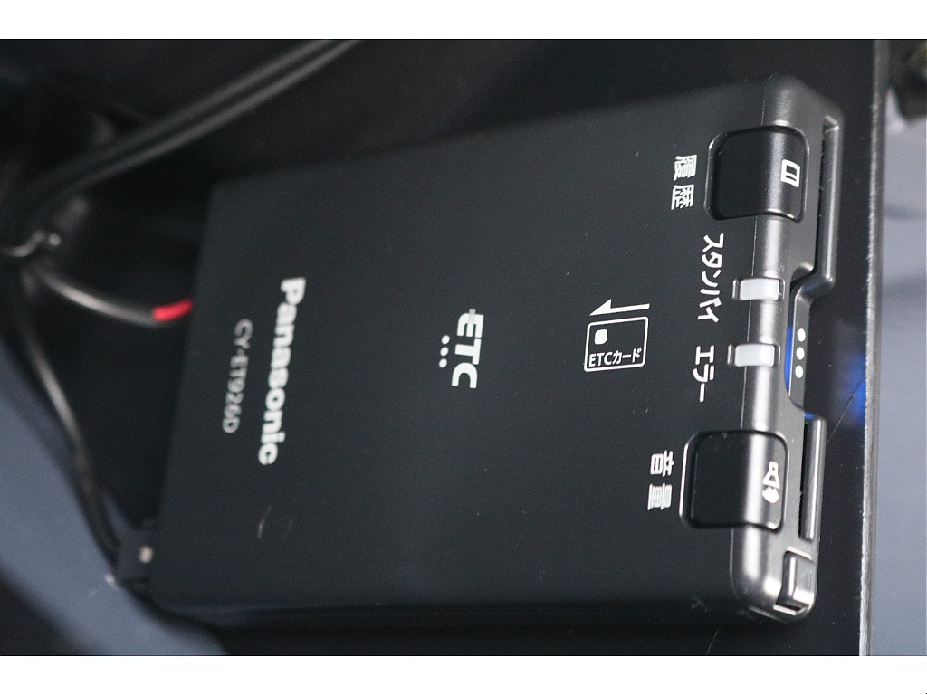 ETC車載器装備！