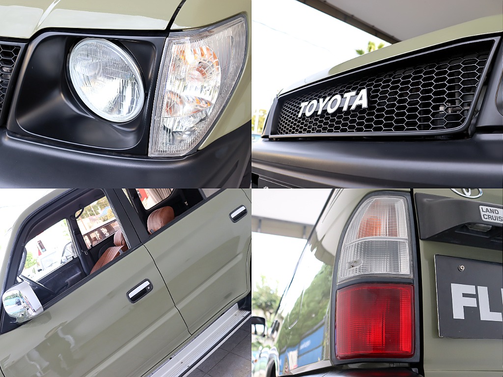 「TOYOTA」横文字ロゴのフロントグリル、丸目ヘッドライト、メッキのミラーとドアハンドル！特筆すべき点が盛り沢山！