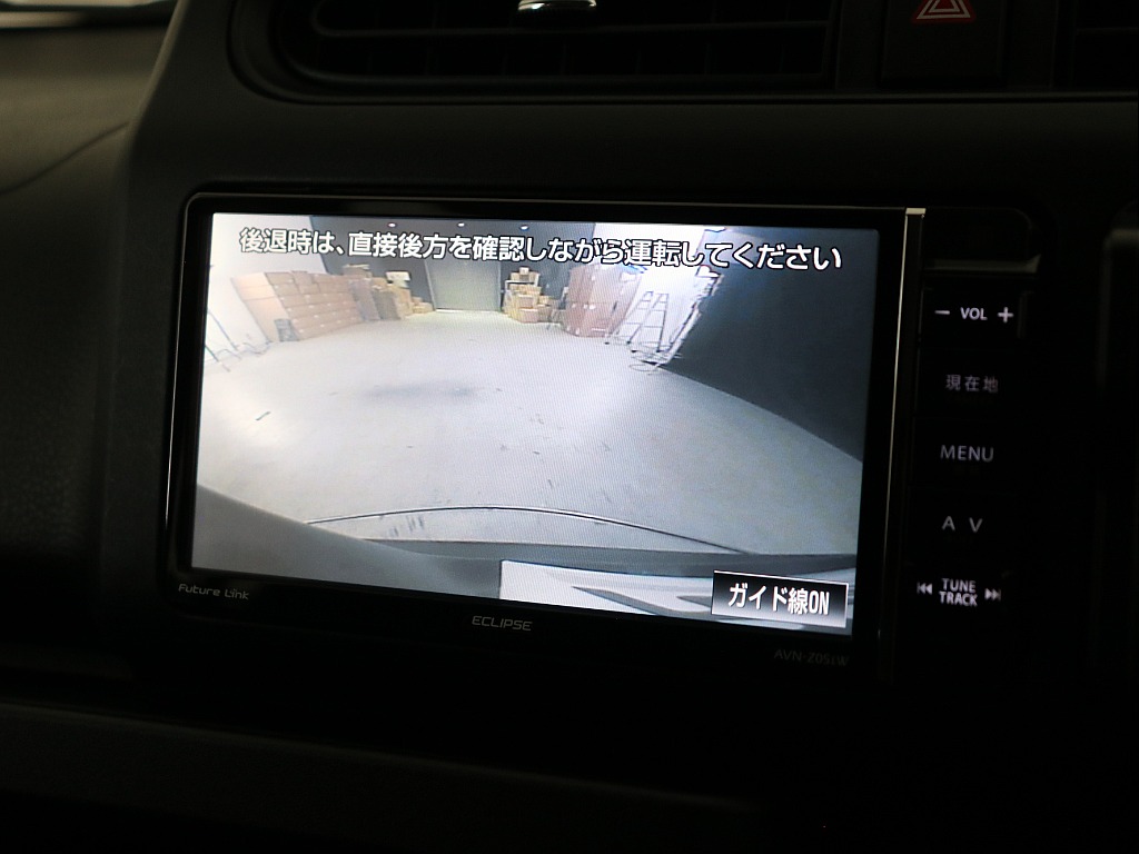 駐車の際に役立つバックカメラ装備！