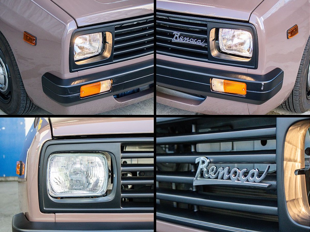 フロントにはメッキのRenocaエンブレム装備してます！