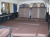 ベッドキットを装備しておりますので、車中泊をされてる方もこれから始める方にもオススメです!