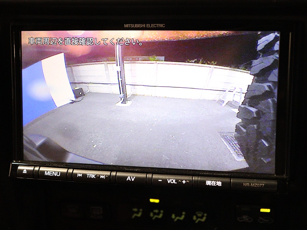 バックカメラももちろん装備！