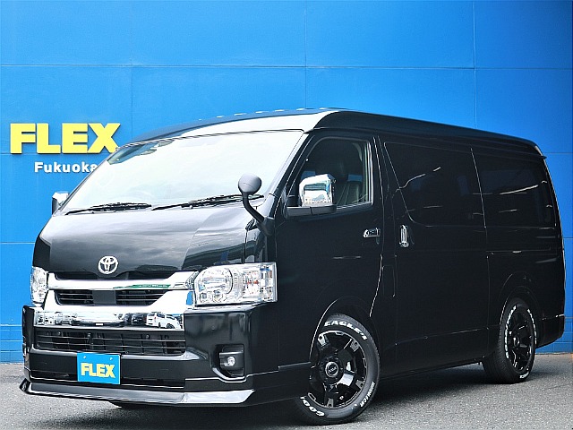 希少な最新型ファインテックツアラーがハイエース福岡店に入庫しました！　快適ドライブ＆広々荷室！