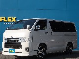 ★7型★新車時当店製作のワンオーナー車！ ハイエースバン2.8スーパーGL　ダークプライムⅡロングボディディーゼルターボが福岡店に入庫しました！！