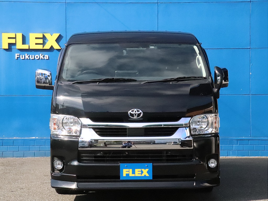 ☆新車時当店製作☆ワンオーナー車！R4年式ハイエースワゴンGL　2700ガソリン2WD！FLEX【　Ver1.5　】中古車につき1台限りのご案内！お問い合わせは福岡店まで！