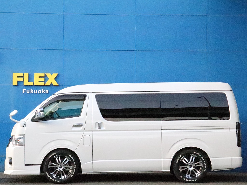 トヨタ ハイエース ワゴン2.7GLロング ミドルルーフ ☆厳選中古車☆FLEX Ver1.5 福岡県の詳細画像 その4