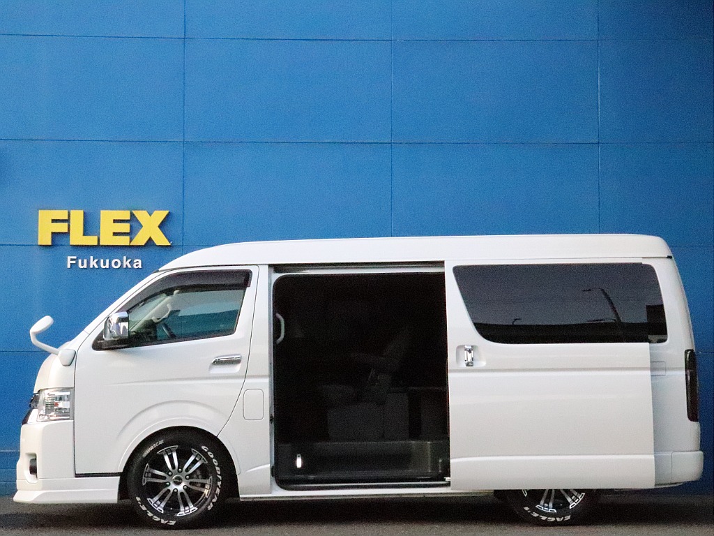 トヨタ ハイエース ワゴン2.7GLロング ミドルルーフ ☆厳選中古車☆FLEX Ver1.5 福岡県の詳細画像 その5