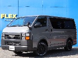 H30年　ハイエースバン　2.0スーパーGLロング【Renoca　CoastLines角目】グレーにオールペイント！福岡店に入庫しました！！