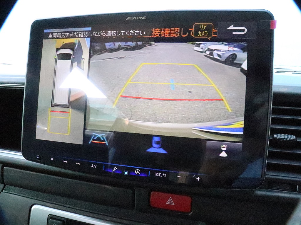 大人気！！BIGX搭載！バックカメラやパノラミックビューモニターで駐車時も安心です