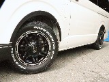 足回りには、Delf04　16インチAW、TOYOオープンカントリータイヤをインストール！！