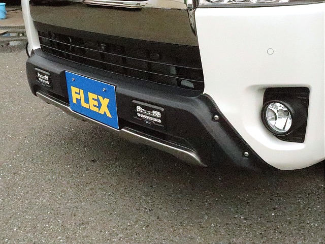 TRDバンパーガードを装着しオフロード感アップ↑↑