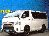 ☆厳選中古車☆ハイエースバンDARKPRIMEⅡ２．８DT４WD　人気アイテムを多数装着したオフロードスタイル！