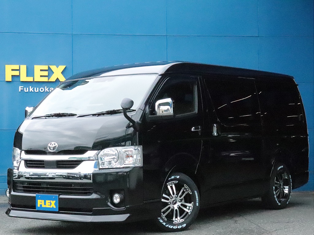 6型ハイエースワゴンGL！2700ガソリン　4WD！FLEXオリジナルシートアレンジ【necross】新品施工！福岡店に入庫しました！！