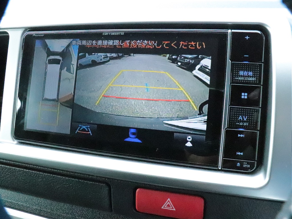 カロッツェリア7型ナビ搭載！バックカメラ、パノラミックビューモニターで駐車時も安心です