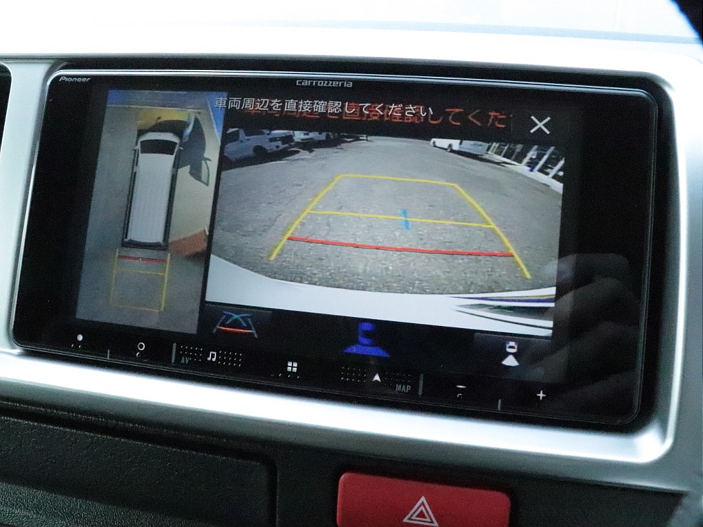 カロッツェリア7型SDナビ(AVZC-RW821-D)！バックカメラ等で駐車時も安心です♪